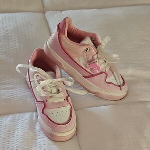 Mattel Pink and White Kids Sneakers